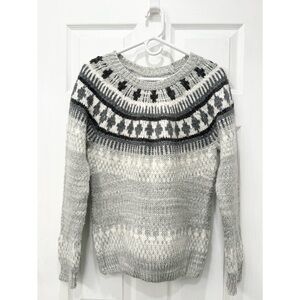Lucky Brand Bold Fairisle Sweater